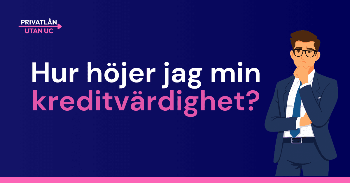 höja kreditvärdighet
